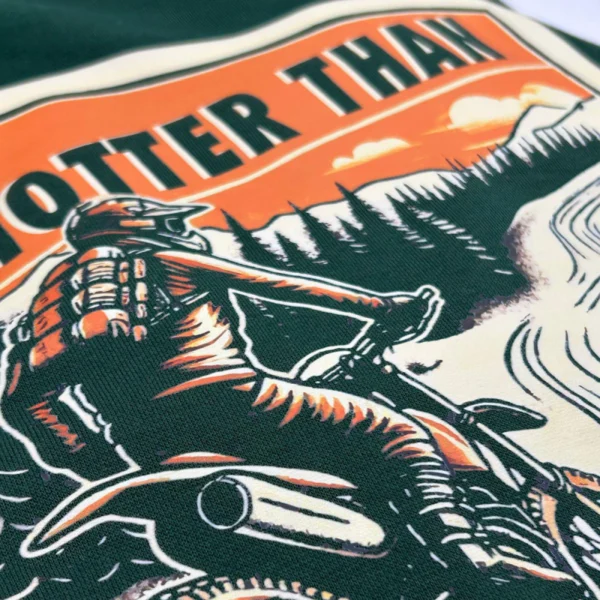 Sudadera sin capucha "Hotter than an Exhaust Pipe" - Imagen 3
