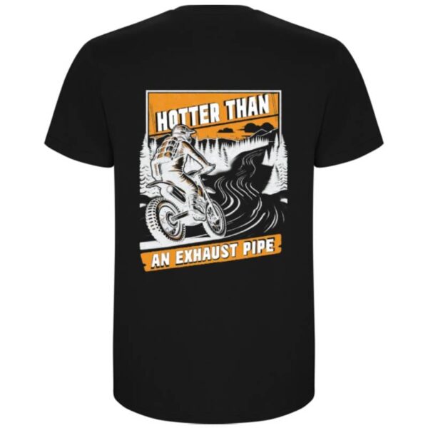 Camiseta Hotter Than An Exhaust Pipe - Imagen 2